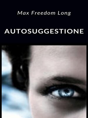 cover image of Autosuggestione